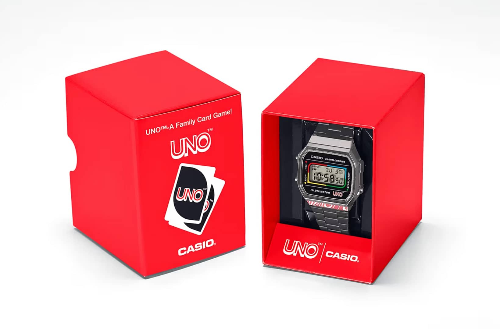 Casio Teams Up with UNO for Exclusive Watch Collaboration